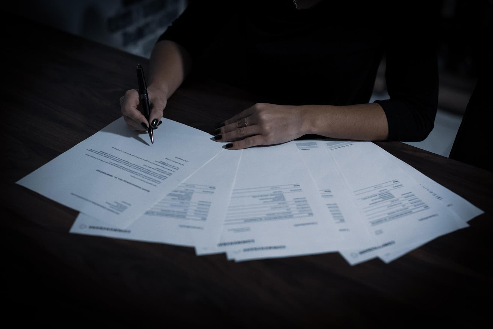 documents stacked